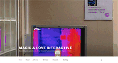 Desktop Screenshot of magicandlove.com